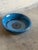 Knabstrup Pottery Knabstrup Keramik Blue Ceramic Salad Bowl Deep Glossy Azure Denmark Mid-Century Modern 1960s For Sale - Image 4 of 10