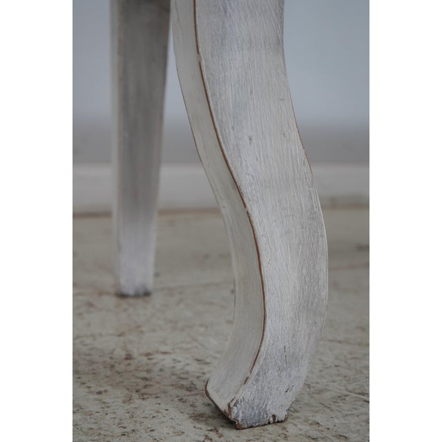 Rustic Painted Finish Country French Sideboard Console For Sale - Image 10 of 12