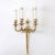 Antique Late 19th Century Sconces in Gilded Brass, Set of 3 For Sale - Image 4 of 14
