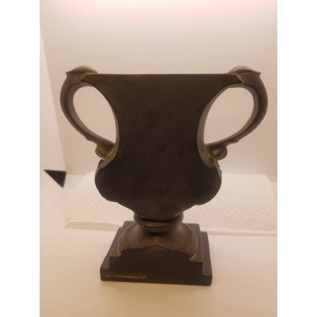 Neoclassical NeoClassical Style Composite Planter 7" W/ Handles Ca. 20th Century For Sale - Image 3 of 6