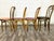 Late 20th Century Vintage Thonet Style Bentwood Dining or Occasional Chairs - Set of 4 For Sale - Image 5 of 8