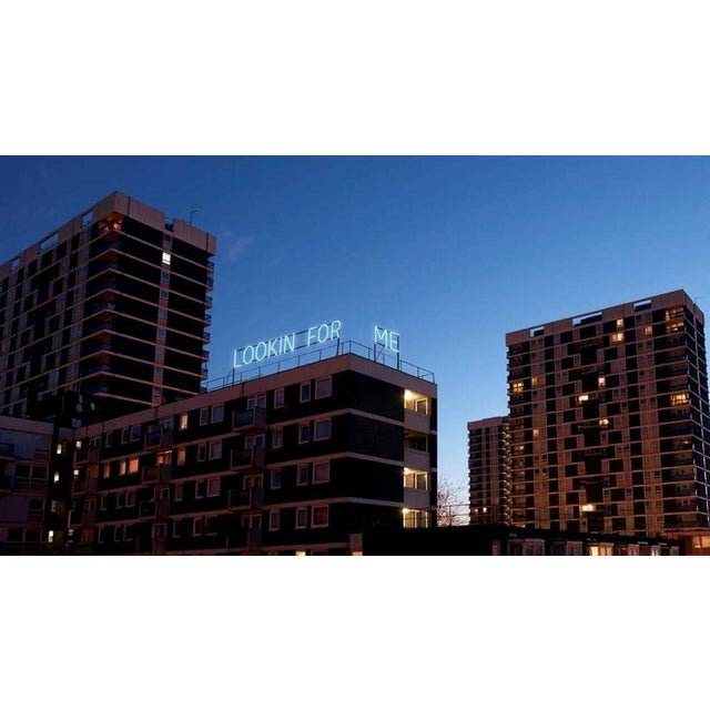 Looking for Me - Words from Konichiwa by Skepta. De Beauvoir Estate, London, 2017 is a 16" x 20" C-Type Print from a...