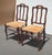 Gorgeous Chairs in Good Vintage Condition. Solid and Firm. There is wear that is usual for their age. Please study the...
