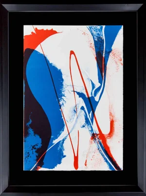 Paul Jenkins Original 1965 Mourlot Lithograph, Signed & Numbered, Vélin De Rives Paper, Custom Framed