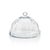 2020s Aldgate Optic Pastry Glass Plate with Cloche, Small For Sale - Image 5 of 5