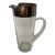 Vintage Dorothy Thorpe Silver Banded Water Pitcher For Sale
