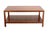 Mid Century Modern Parson Style Large Rectangle Coffee Table w Bottom Shelf MINT For Sale - Image 6 of 8