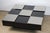 Vintage Coffee Table in Lacquered Wood and Aluminum, 1970s For Sale - Image 16 of 16
