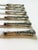 1900 - 1909 1900's Antique Egyptian Smith Silver Co. Silver Plate Dinner Knives- Set of 6 For Sale - Image 5 of 5