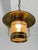 Naval Pendant Lamp in Brass and Opaline Glass, 1940s For Sale - Image 4 of 13