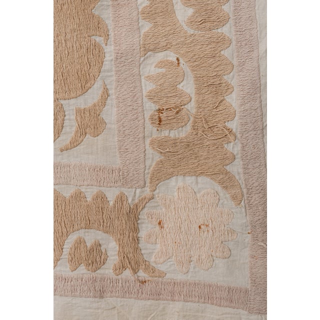 Suzani Pink Table Cover - For Sale - Image 4 of 11