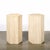 1970s Pair of Mid-Century Modernist Hexagonal Travertine Pedestals For Sale - Image 5 of 18
