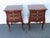 French Bombay Serpentine Nightstands Bedside Tables a Pair 6653 For Sale - Image 13 of 18