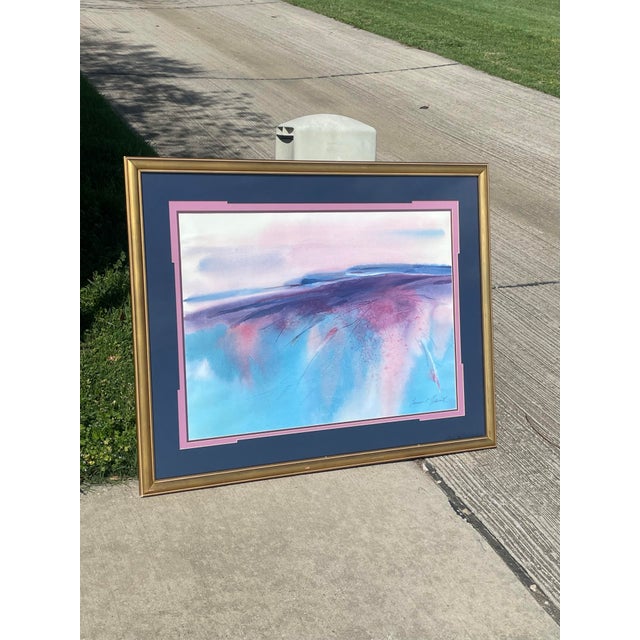 1970s Coastal Sunrise by Lawrence C. Goldsmith (1916-2004) For Sale - Image 5 of 8