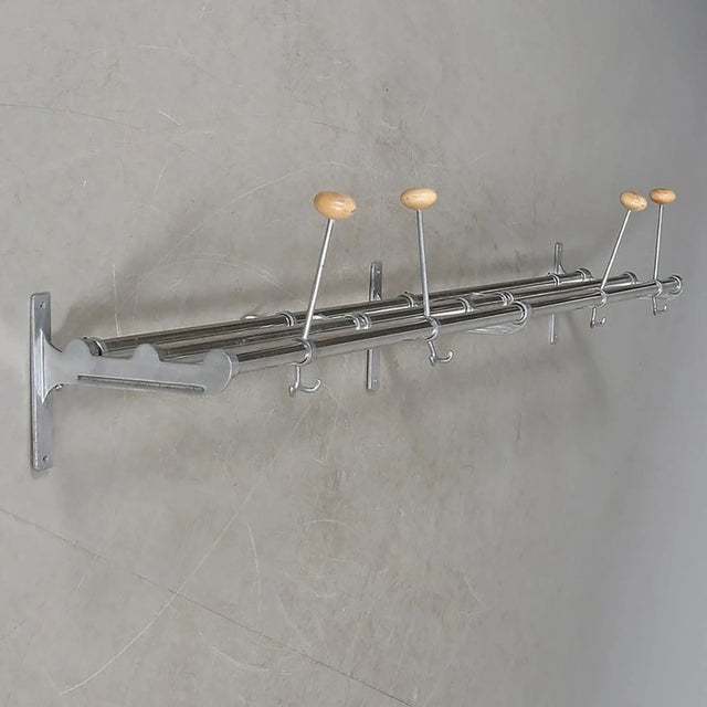 Swedish Bauhaus Coat Hanger Rack, 1930s For Sale - Image 4 of 5