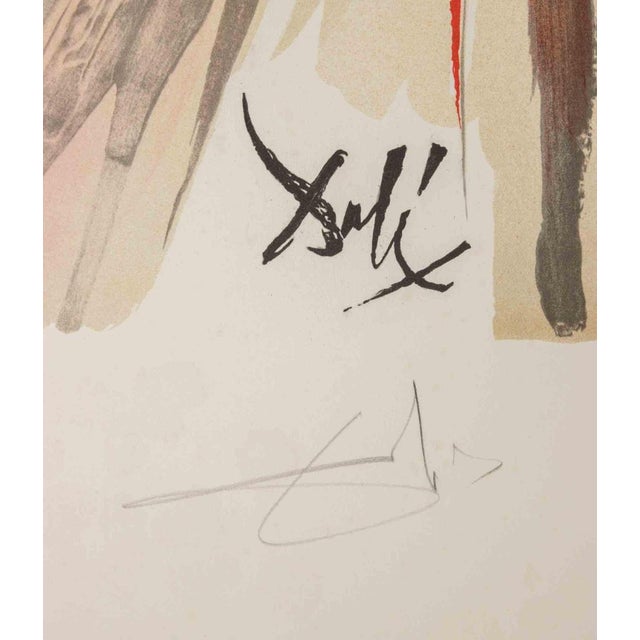 Modern Salvador Dalí, Pylades Loved Ermione, 1978, Woodcut For Sale - Image 3 of 5