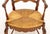 French Provincial Style Walnut Dining Chairs, 4 For Sale - Image 10 of 15