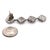 Traditional 1990s Pair of John Hardy Estate Palu Hammered Drop Earrings 2" Silver For Sale - Image 3 of 7