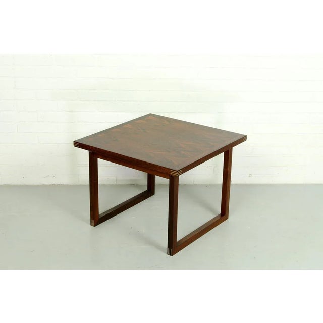 Mid-Century Modern Danish Rosewood Coffee Table by Rud Thygesen for Heltborg Møbler, 1960s For Sale - Image 3 of 12