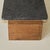 Belgian Slate + Wood Coffee Table, 1970s For Sale - Image 10 of 11