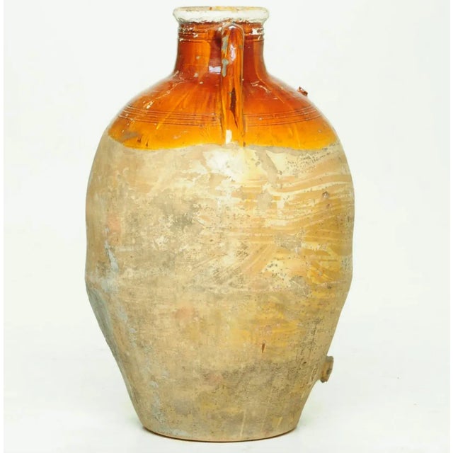 Palatial 41" Tall Italian Olive Oil Jar Circa 1870-1890 - Note Dimensions! For Sale - Image 4 of 5