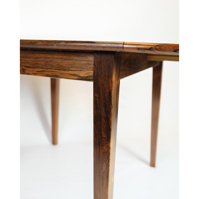 Danish Dining Table with Flaps in Rosewood, 1960s For Sale - Image 14 of 17