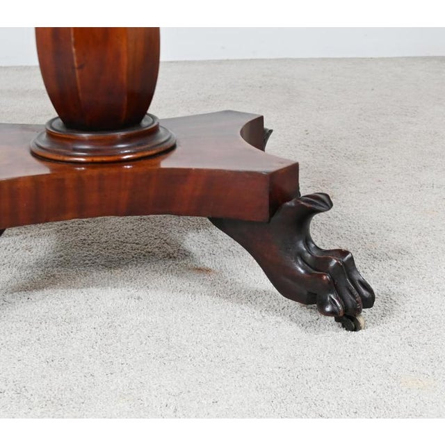 Victorian Game Tables in Mahogany, 1850, Set of 2 For Sale - Image 4 of 10
