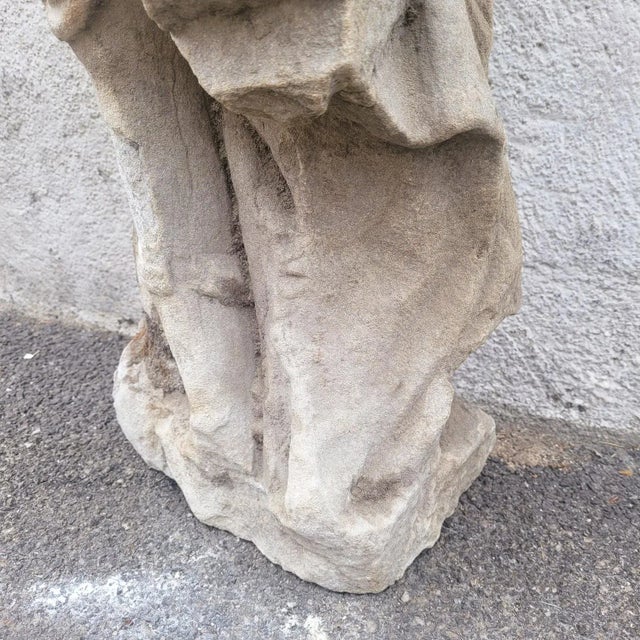 Figurative Sculpture, 17th Century, Stone For Sale - Image 6 of 17