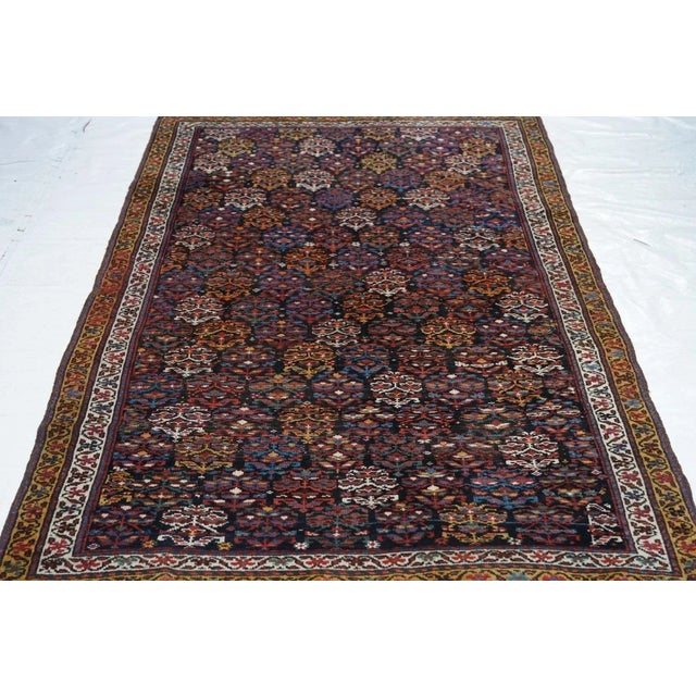 Antique Kurdish Rug 4'7'' x 7'6'' For Sale - Image 9 of 11
