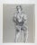 Vintage Mid Century Double Female Nude Study Drawings For Sale - Image 4 of 5