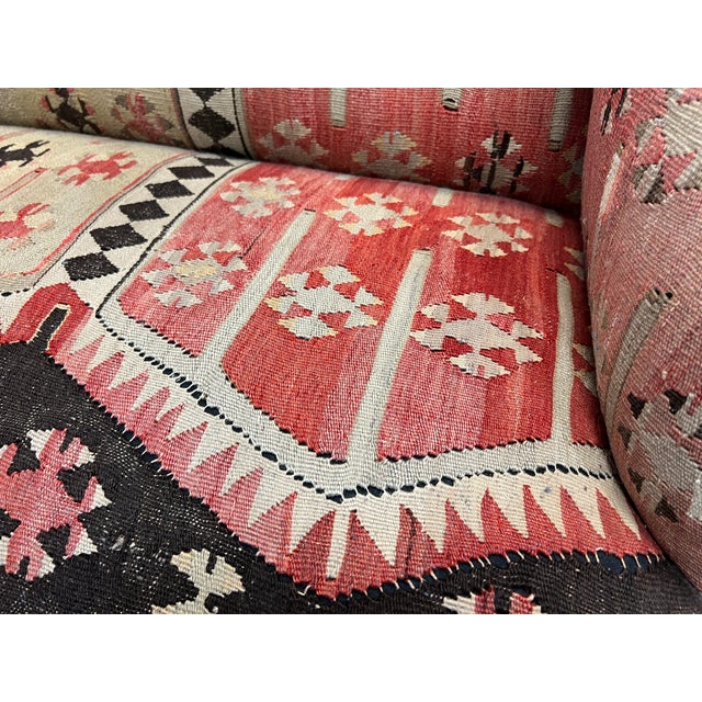 Smith Style Kilim Upholstered 2 Seat Sofa Chairish