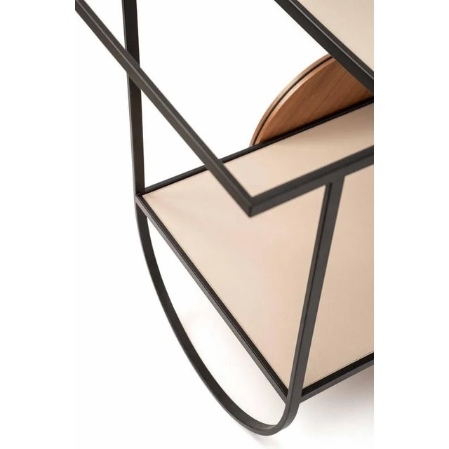 Magenta Serving Cart For Sale - Image 3 of 7