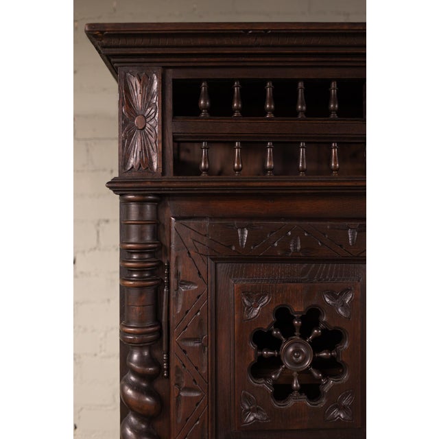 1800s French Breton Cabinet For Sale - Image 4 of 16