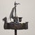 Antique Goberg German Viking Ship Ashtray Arts & Crafts 1905 Smoking Accessory For Sale - Image 9 of 18