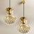 1960s Smoked Brown Glass and Brass Pendant Lights attributed to Peill & Putzler, 1960s, Set of 2 For Sale - Image 5 of 16