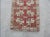 Textile Distressed Low Pile Yastik Rug Faded Mat For Sale - Image 7 of 9