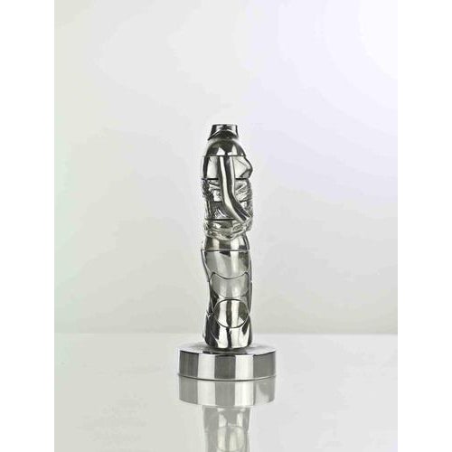 Nickel Plated 24 Element Puzzle Sculpture, 1968-1969, realized by Miguel Berrocal. Signature and number engraved. Edition...