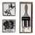 Set of Three Chanel Stephen Wilson Studio Mixed Media Art Pieces For Sale