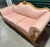 Louis XV Pink Damask Sofa For Sale - Image 9 of 12