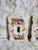 Ideal for a bedroom or bath, these porcelain light switch covers offer a vintage charm. They are hand painted with pink...