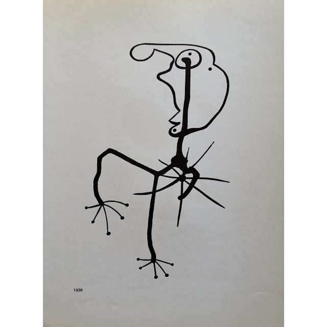 Set of Four Fine Art Print by Joan Miró 1972, Société Internationale D’Art, Paris Printed in France From the Portfolio:...