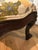 Wood 1940’s French Style Louis XV Carved Mahogany Footstool With New Upholstery For Sale - Image 7 of 11