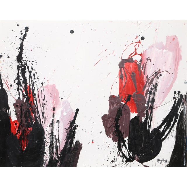 2010s Jenik Cook, Untitled 4, Acrylic on Paper For Sale - Image 5 of 5