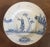 Antique 18th Century English London Delft Blue & White Faience Platter in the Chinese Kangxi Taste For Sale - Image 9 of 11