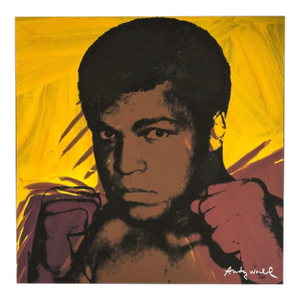 1986 Carnegie Museum of Art After Andy Warhol "Muhammad Ali" Lithograph