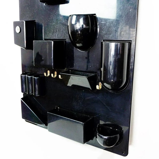 Black Utensilo II Wall Organizer by Dorothee Maurer Becker for Design M, Germany, 1970s For Sale - Image 9 of 14