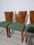 Art Deco Dining Chairs attributed to Jindrich Halabala, 1940s, Set of 4 For Sale - Image 11 of 18