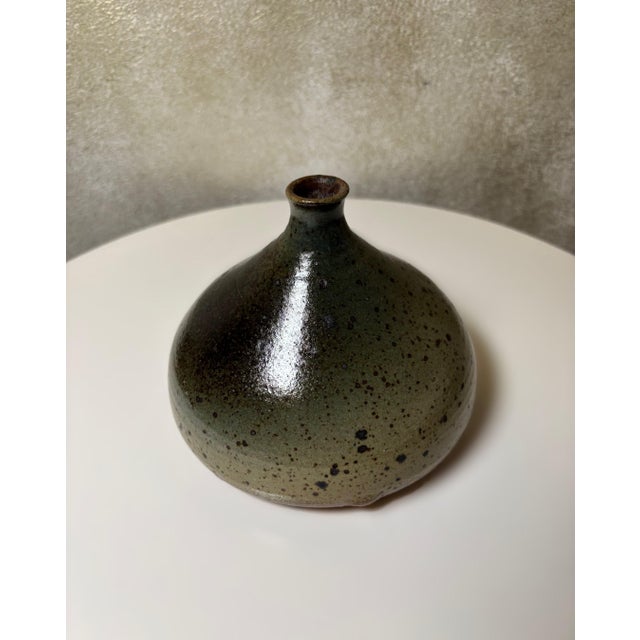 Ceramic french Birds Egg Vase by Atelier Palègre, 1960s For Sale - Image 7 of 9