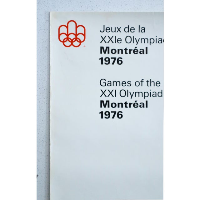 Illustration 1976 Montreal Olympics Arts and Culture Program Poster (Large) - Cojo For Sale - Image 3 of 5