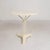 Bistro Table with Cast Iron Legs and Round Steel Top, 1930s For Sale - Image 3 of 18